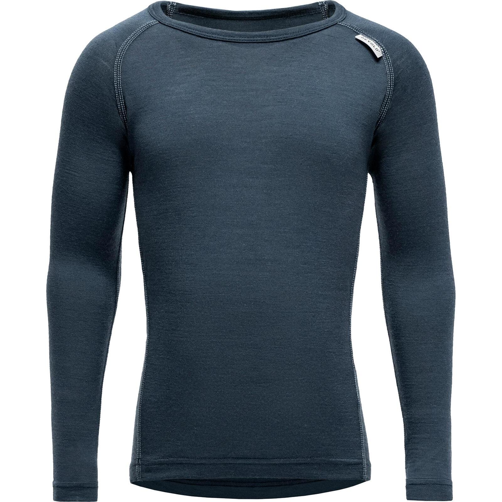 DEVOLD Funktionsshirt Breeze Merino Shirt Kid night