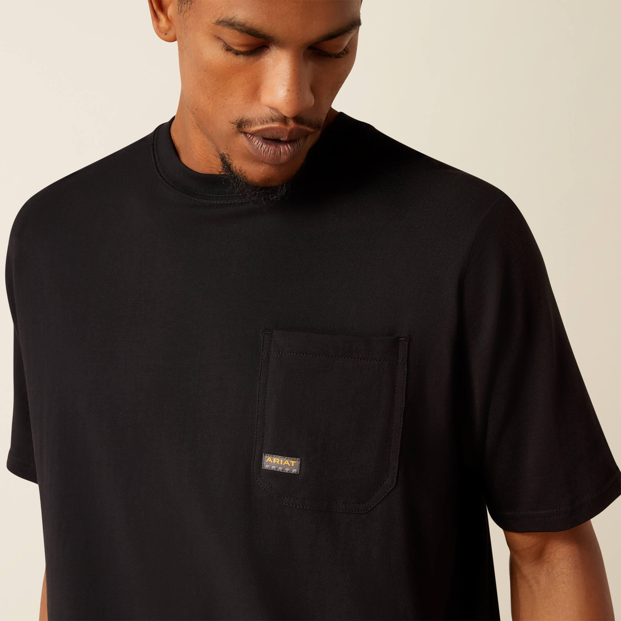 T-shirt Ariat Rebar Cotton Strong Hardhead 3/5