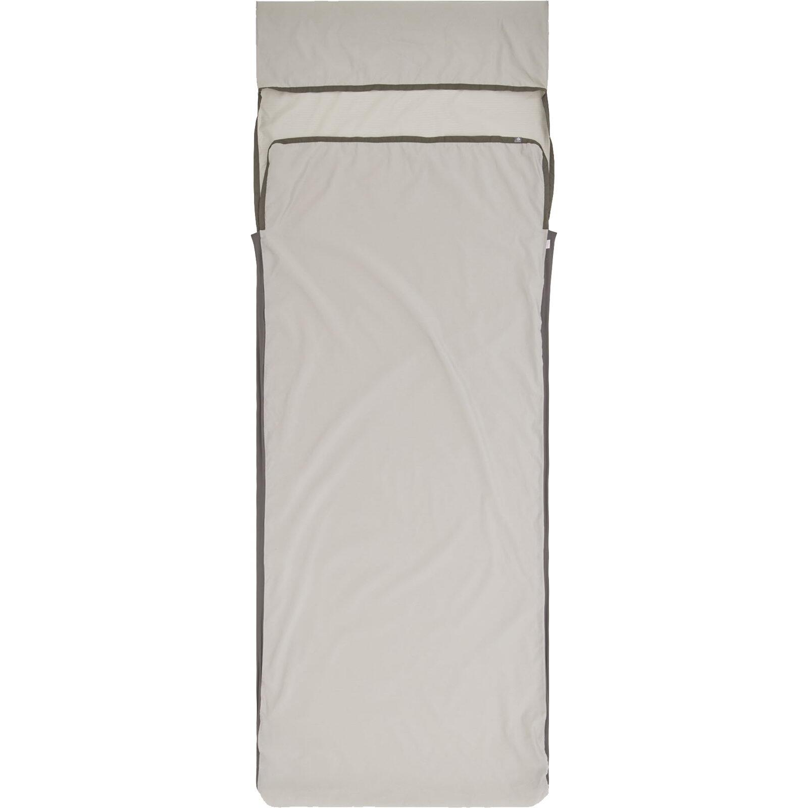 Sea To Summit - Sea To Summit Drap De Sac De Couchage Mélange Soie – Rectangulaire Avec Poche D’ - Drap De Sac De Couchage - Gris - Taille Unique - Decathlon