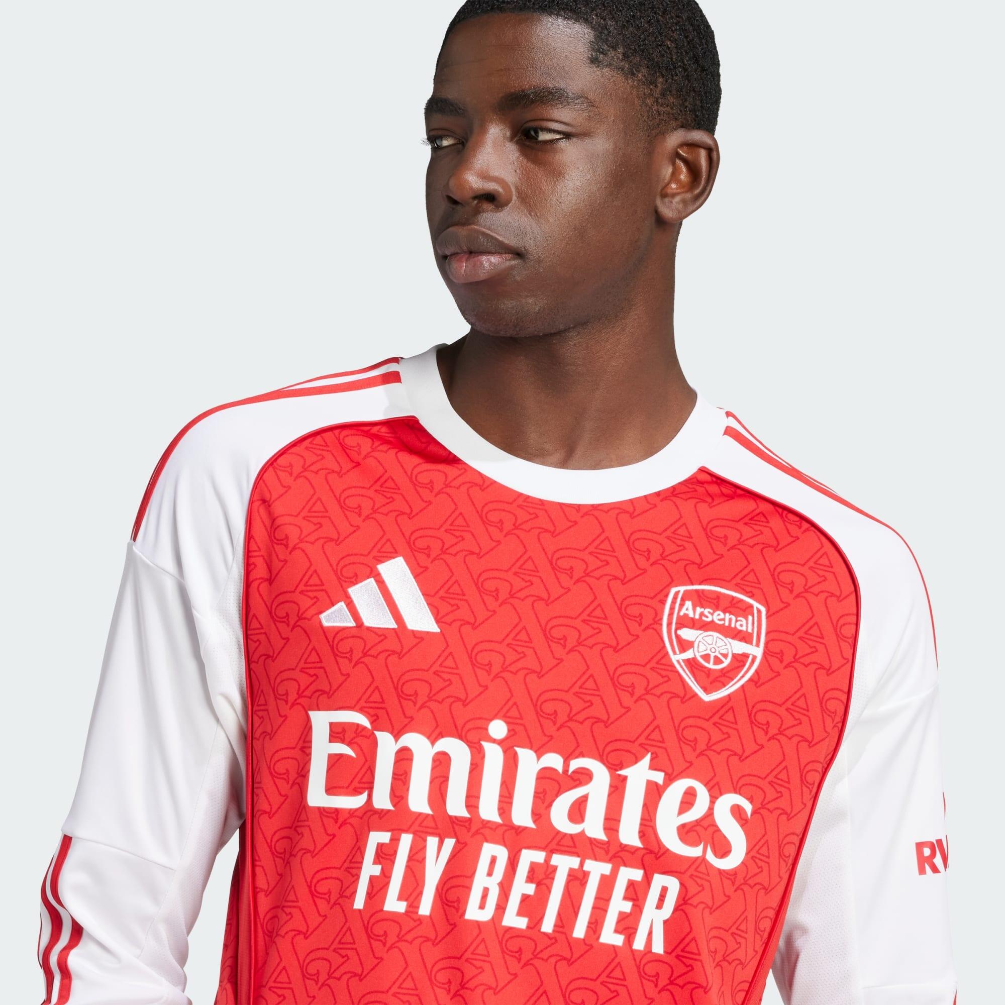 Arsenal 25/26 Long Sleeve Home Jersey 4/6