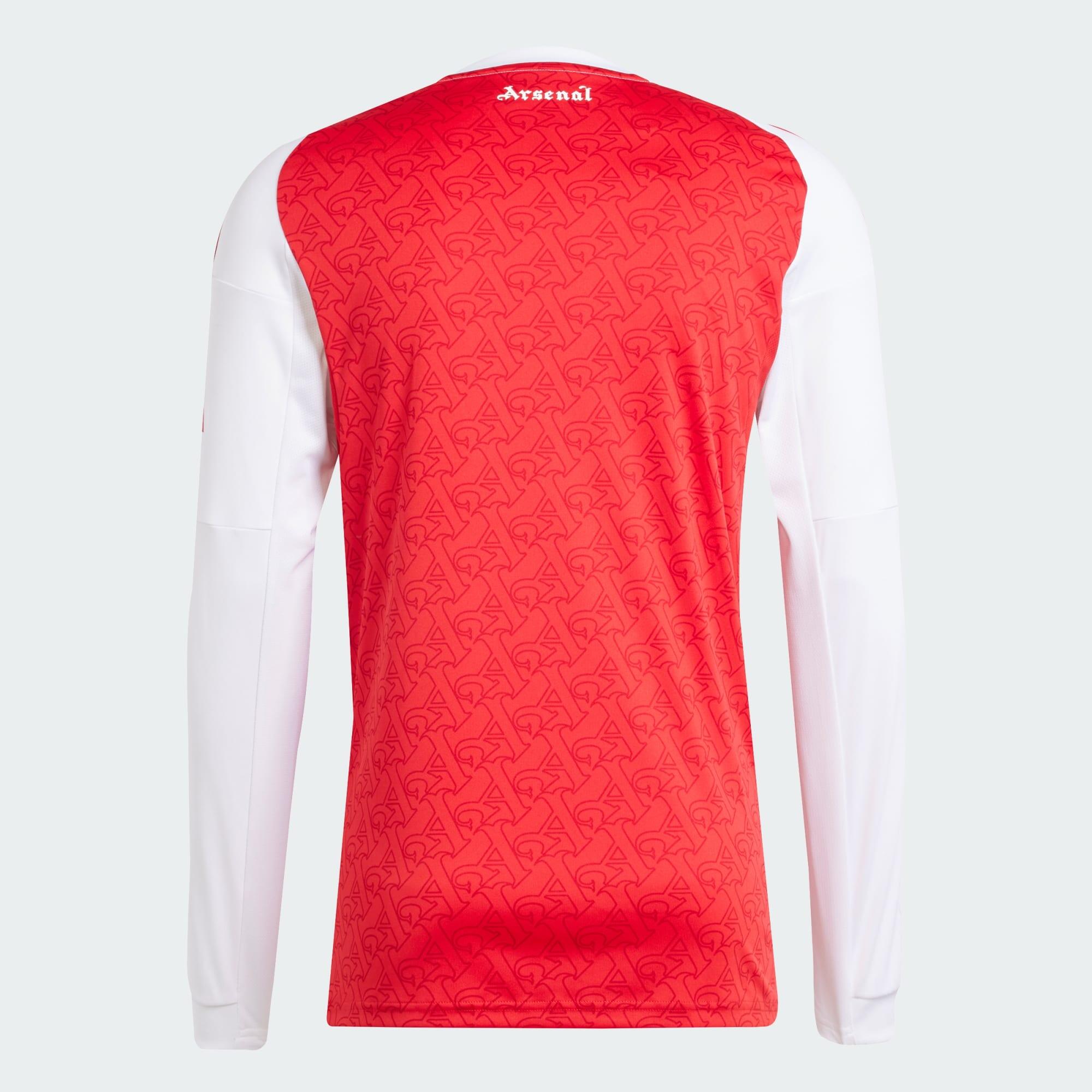 Arsenal 25/26 Long Sleeve Home Jersey 6/6