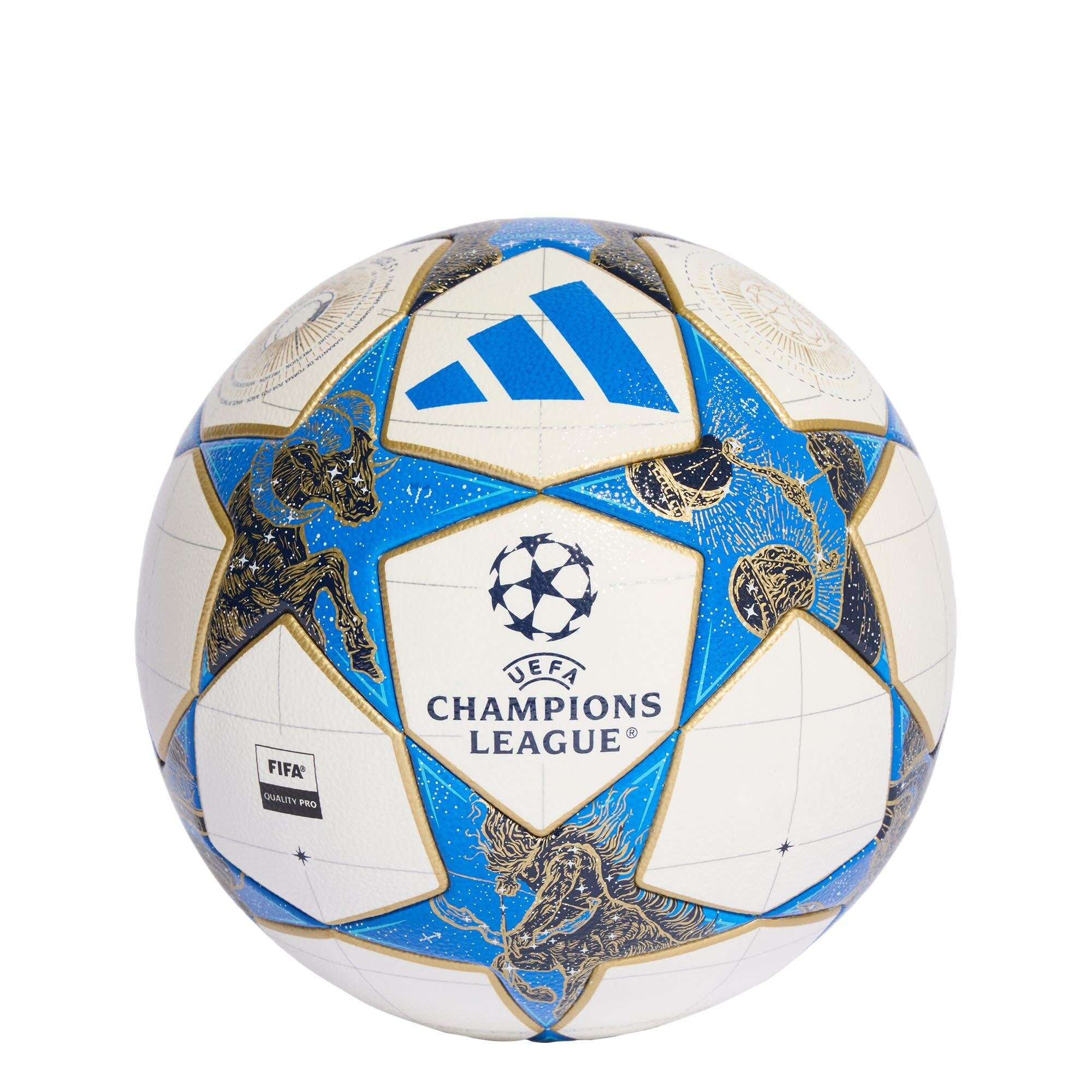 Adidas - Ballon Phase Ligue Ucl Competition 25/26 - Ballon De Foot - Blanc|bleu|multicolore - 4 - Decathlon