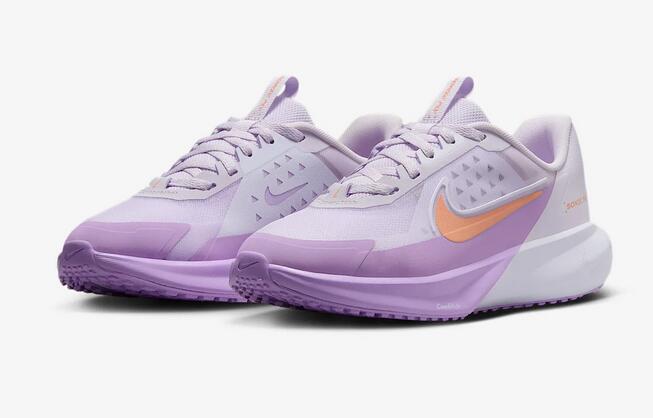 Scarpe ragazza nike sonic fly (gs) - viola 5/7