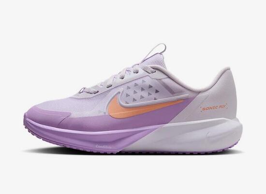 Scarpe ragazza nike sonic fly (gs) - viola