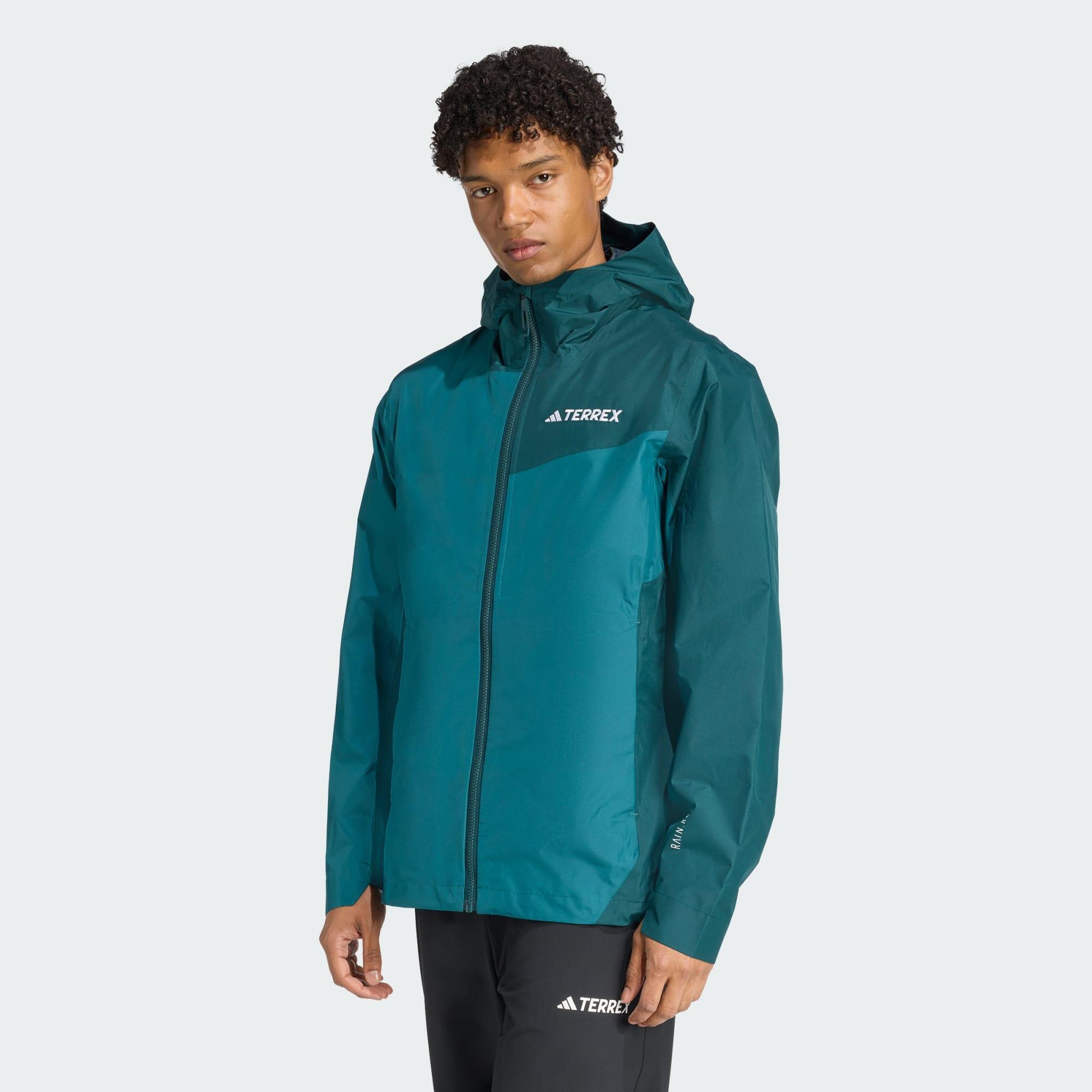 Adidas - Veste Terrex 2,5 Couches Multi Rain.rdy - Veste - Vert - S - Decathlon