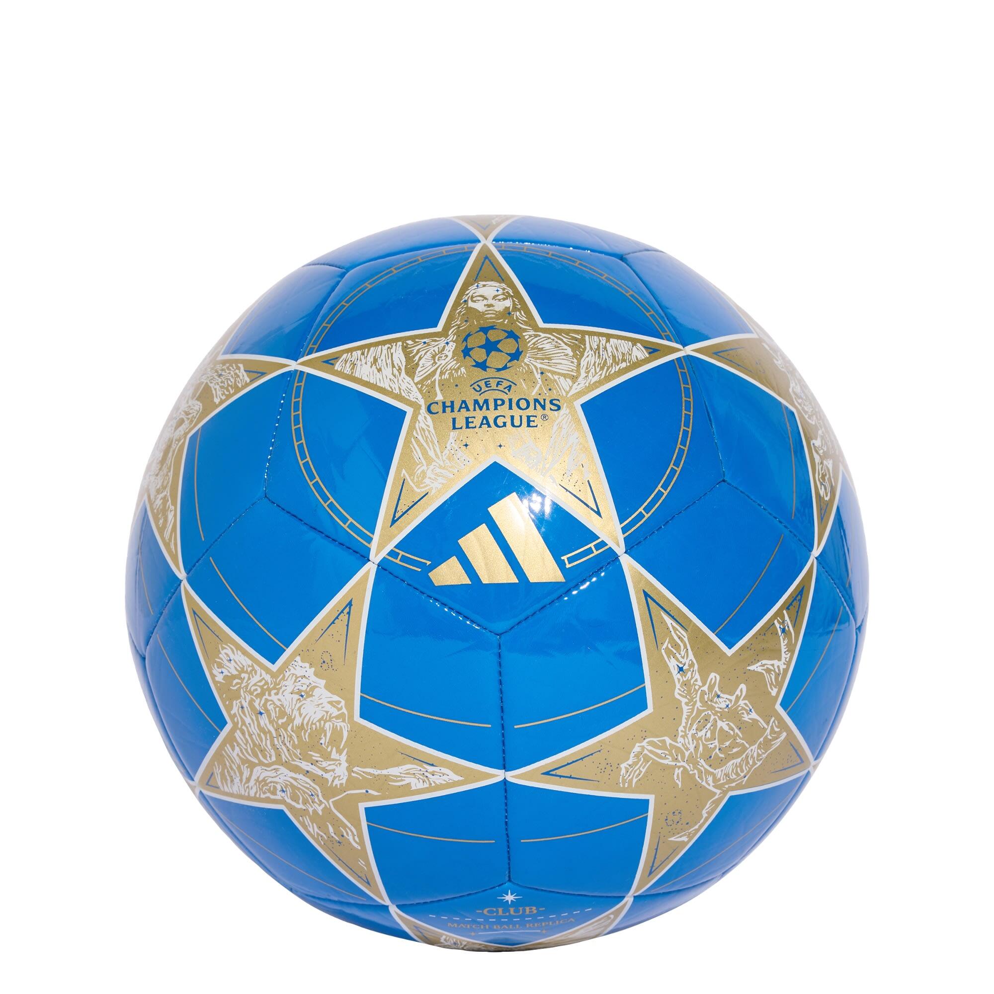 Adidas - Ucl Club 25/26 Phase De Groupes Ball - Ballon De Foot - Blanc|jaune|multicolore - 5 - Decathlon