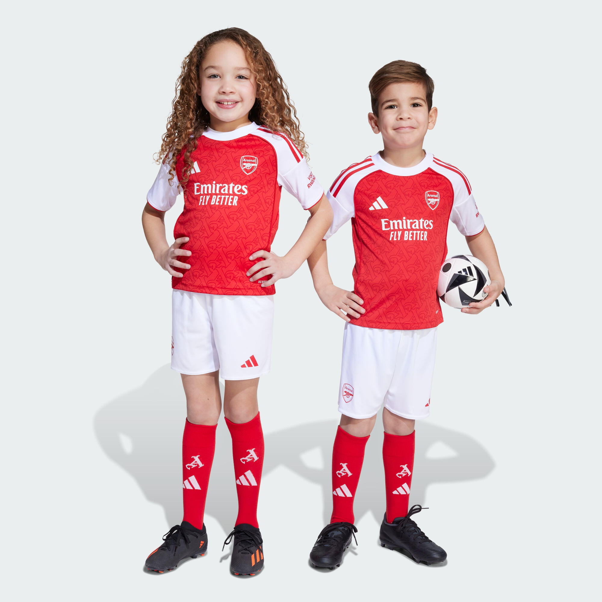 Adidas - Mini Kit Domicile Arsenal 25/26 Enfants - Survêtement De Sudation - Blanc|rouge -  3 À 4 Ans - Decathlon