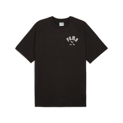 Camisetas Hombre Puma Classics Relaxed Graphic T Negro