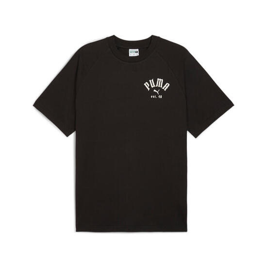 Camisetas Hombre Puma Classics Relaxed Graphic T Negro