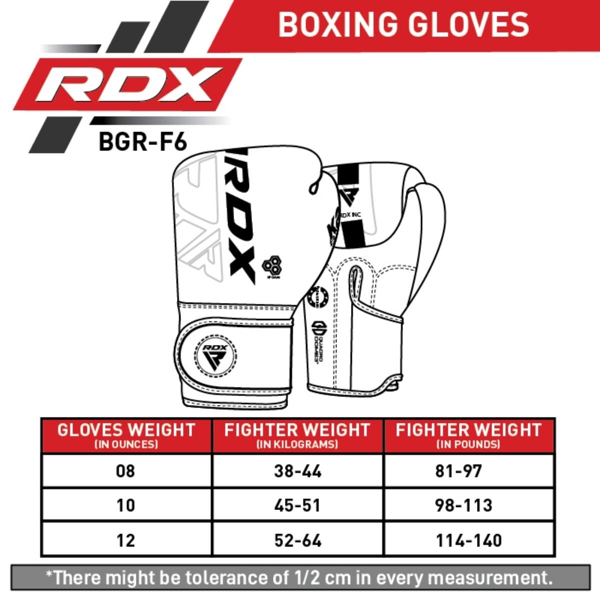 Guantes de boxeo para entrenamiento mujer RDX F6 Kara 2/9