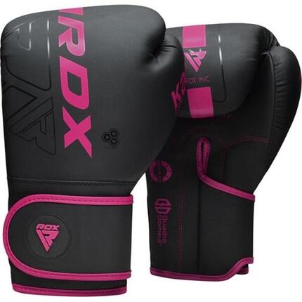Gants de boxe RDX F6 Kara – Noir/Rouge – 16oz