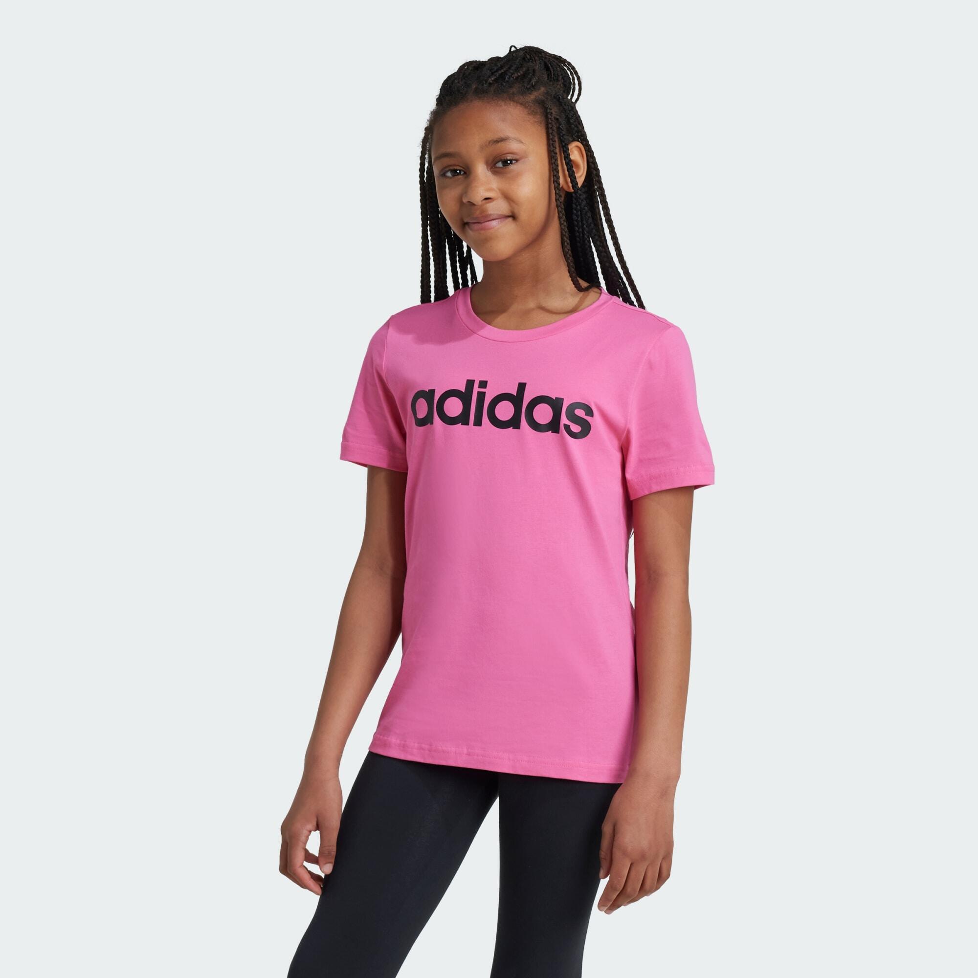 Essentials Linear Logo Cotton Slim Fit Tee