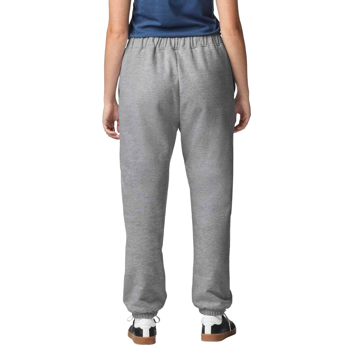 Pantaloni Da Jogging Tasca Uomo Gildan Grigio Freddo 2/3