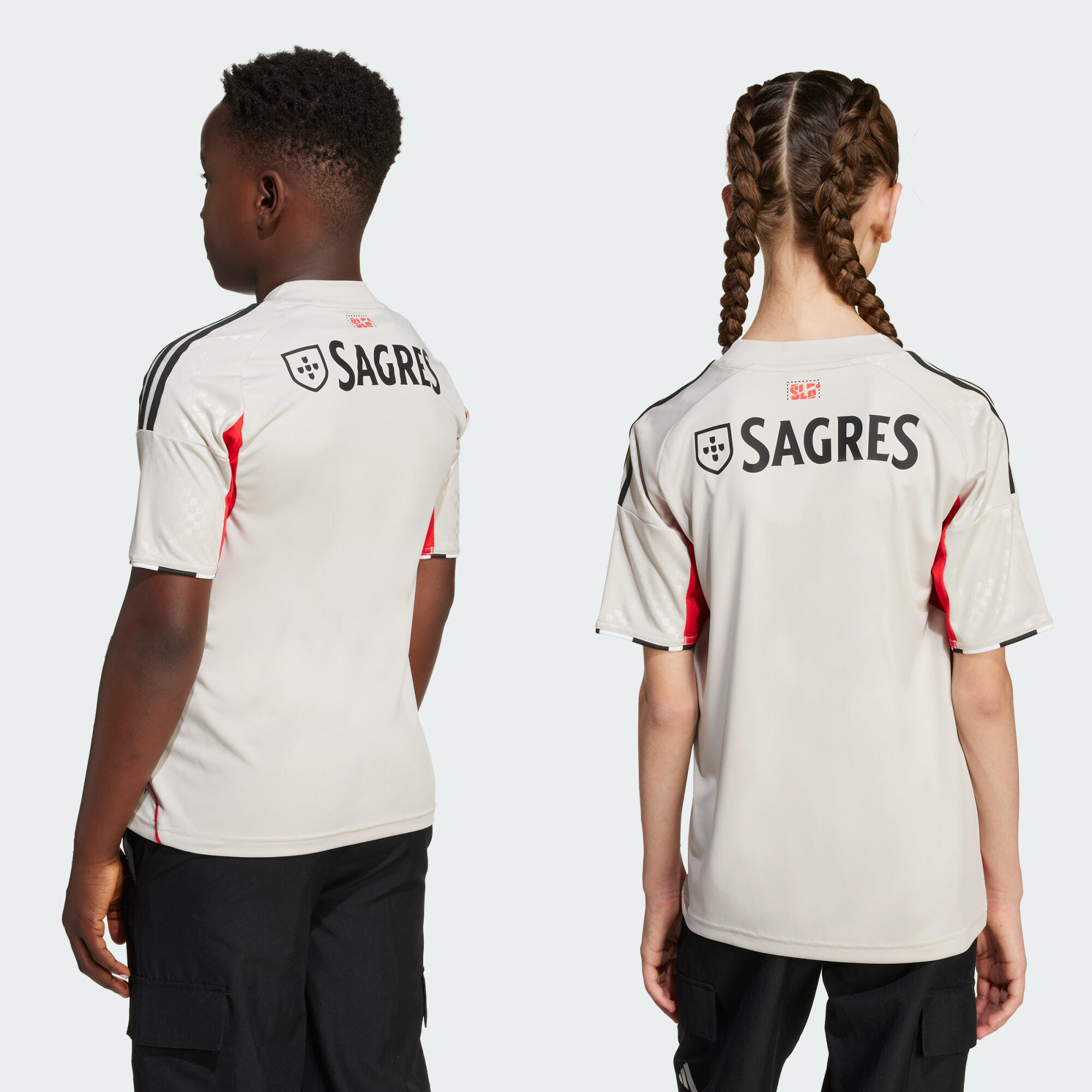 Benfica Lissabon 25/26 Kids Auswärtstrikot 3/7
