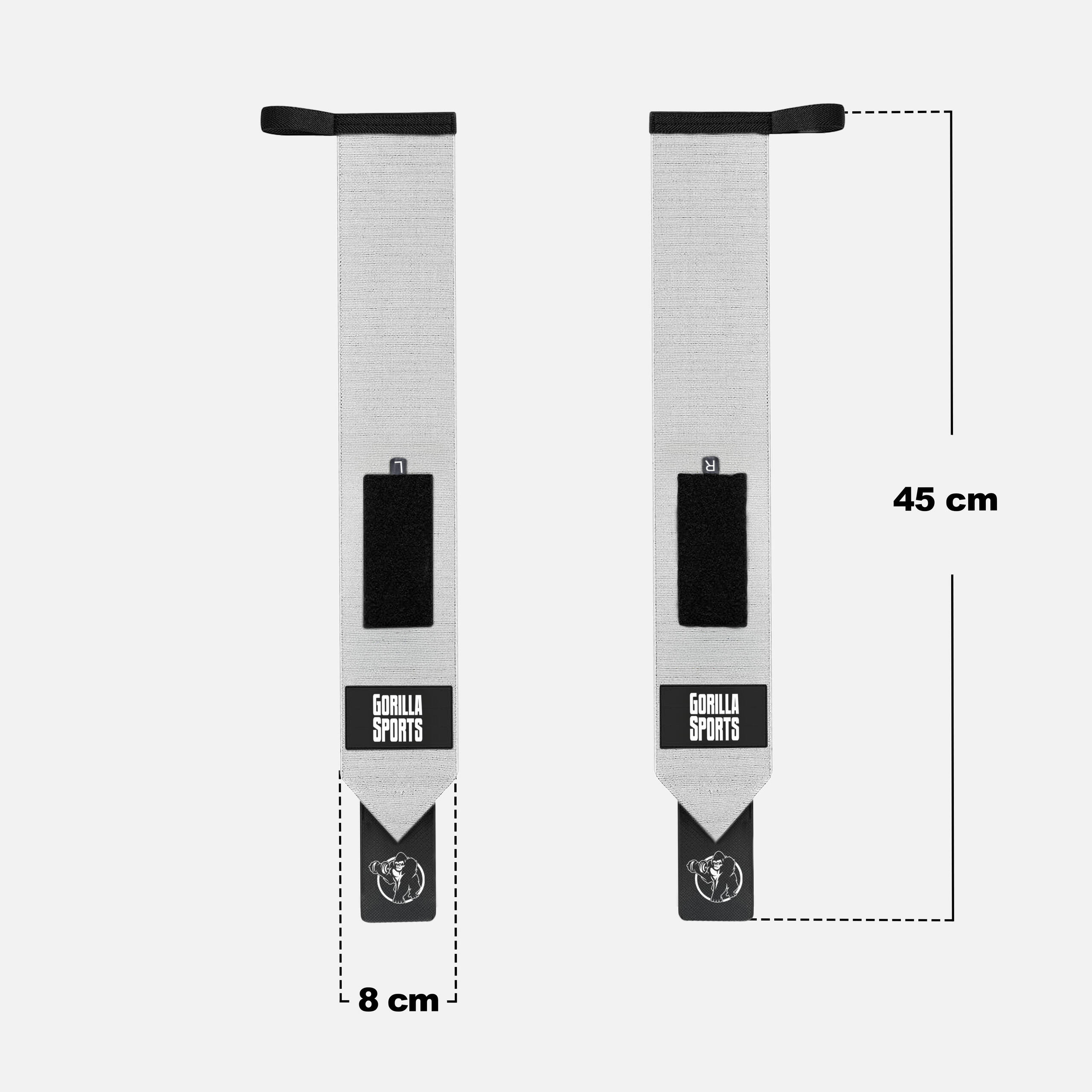 Sangle Tirage - 45x8 cm Hand Grip, Sangle de Levage, Bande Poignet, Wrist Wraps 7/7