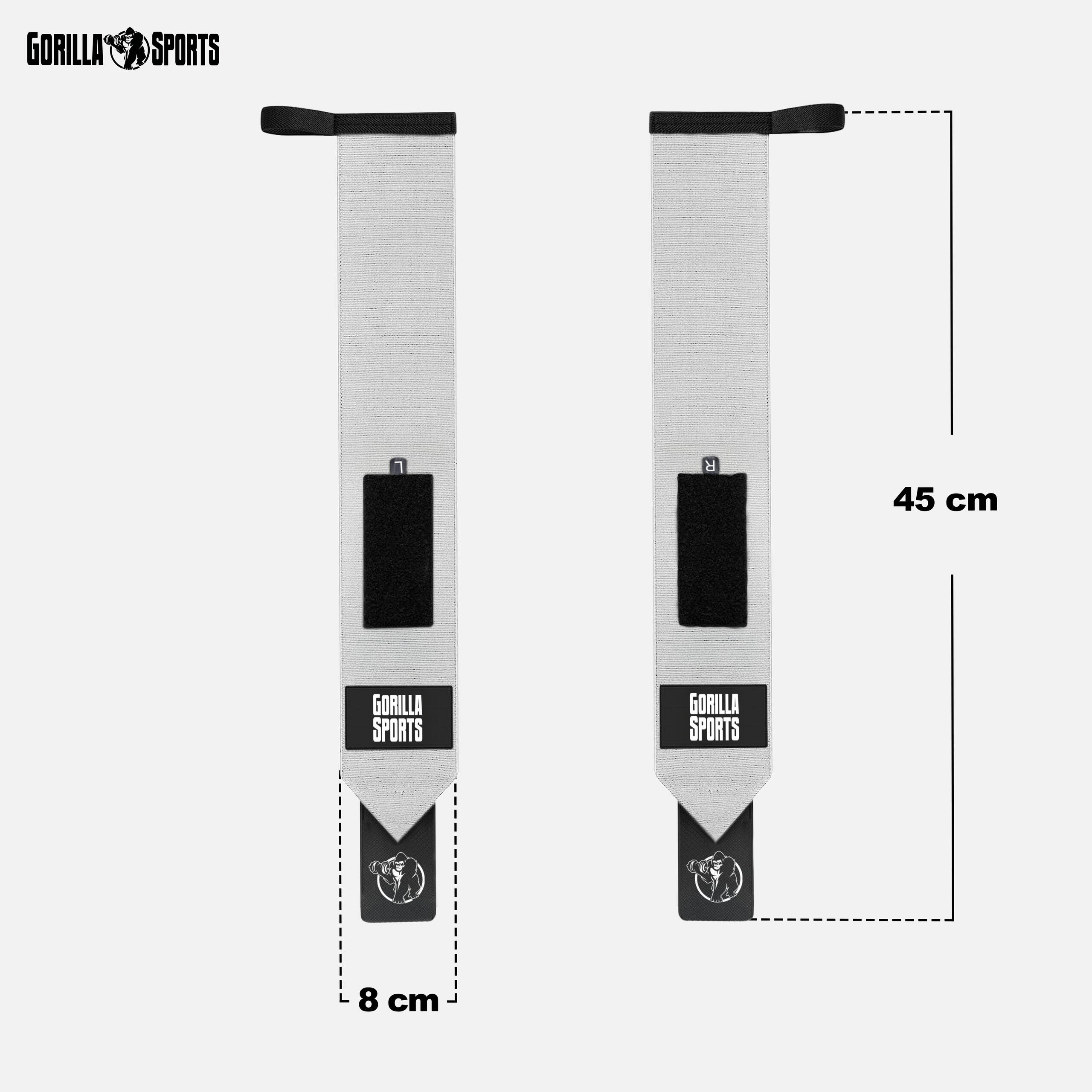 Sangle Tirage - 45x8 cm Hand Grip, Sangle de Levage, Bande Poignet, Wrist Wraps 2/7