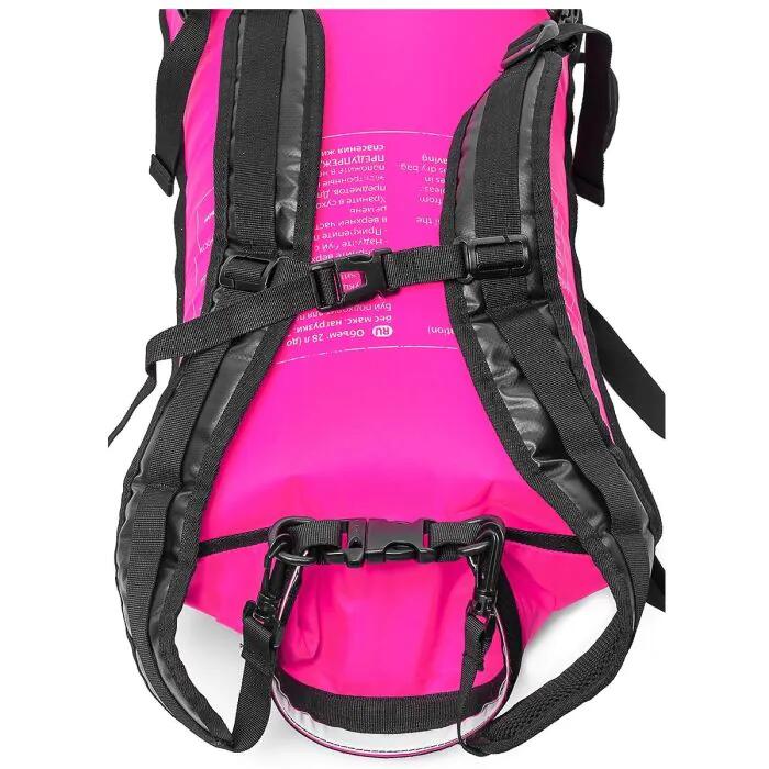 Bóia insuflável para natação em águas abertas DRY BAG Rosa 4/5