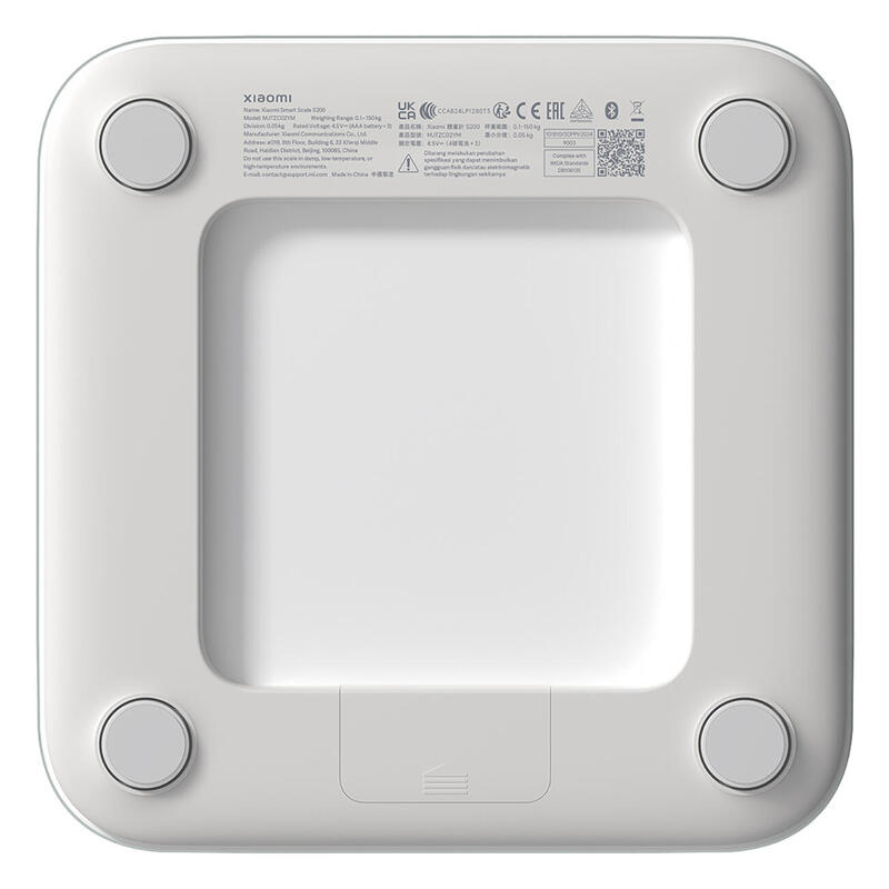 Cantar inteligent Xiaomi Mi Smart Scale S200 BHR9230GL, 4 indicatori sanatate