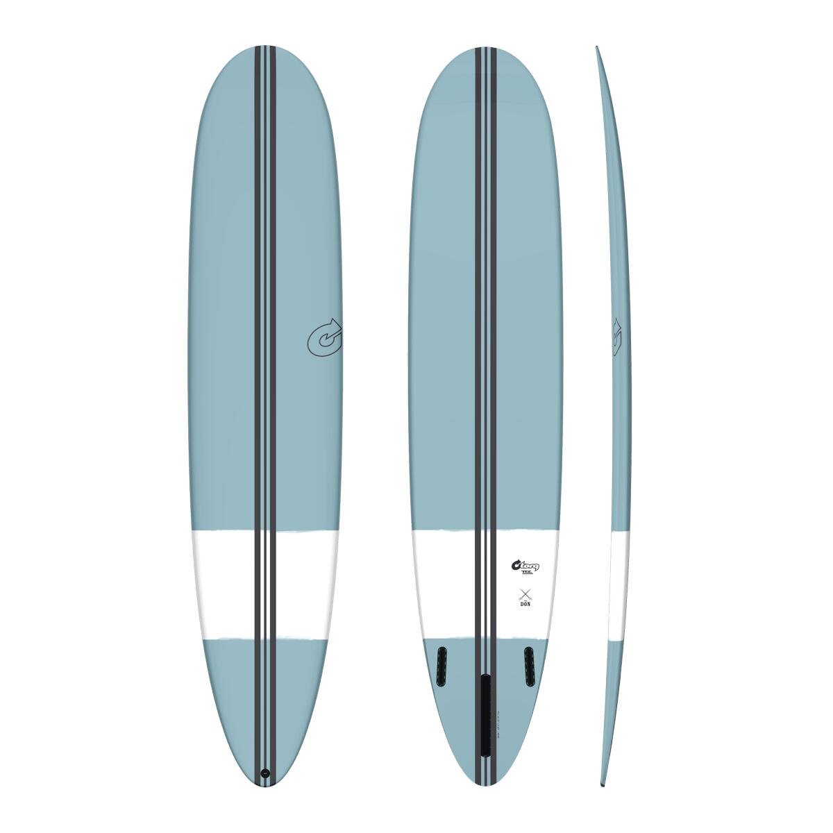 Torq - The Don Tec 8'6" - Planche De Surf Longboard 8'6 - Planche De Surf - Blanc|bleu - Taille Unique - Decathlon
