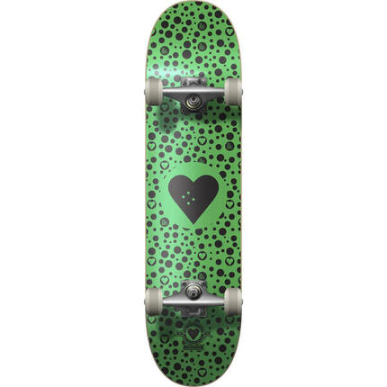 Heart Supply Round Logo Skateboard Komplettboard - 7.75" - Checks