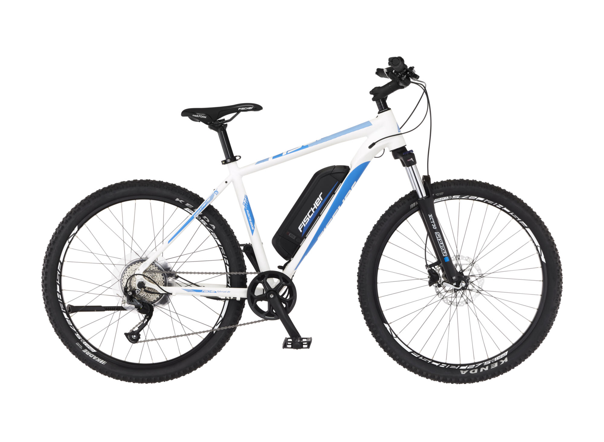 FISCHER BIKE FISCHER MONTIS EM 2206 E-Bike - weiß, 27.5 Zoll, RH 48 cm, 418