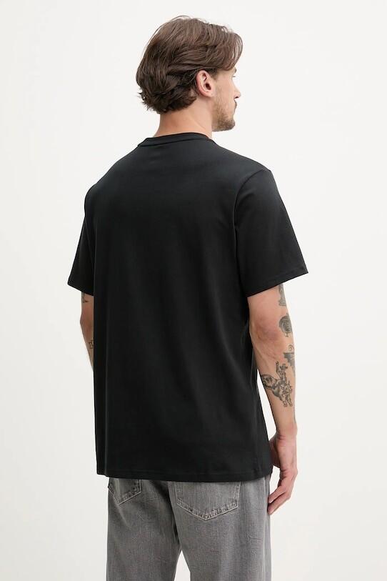 T-shirt uomo converse chuck distort spray paint tee - nero 3/3