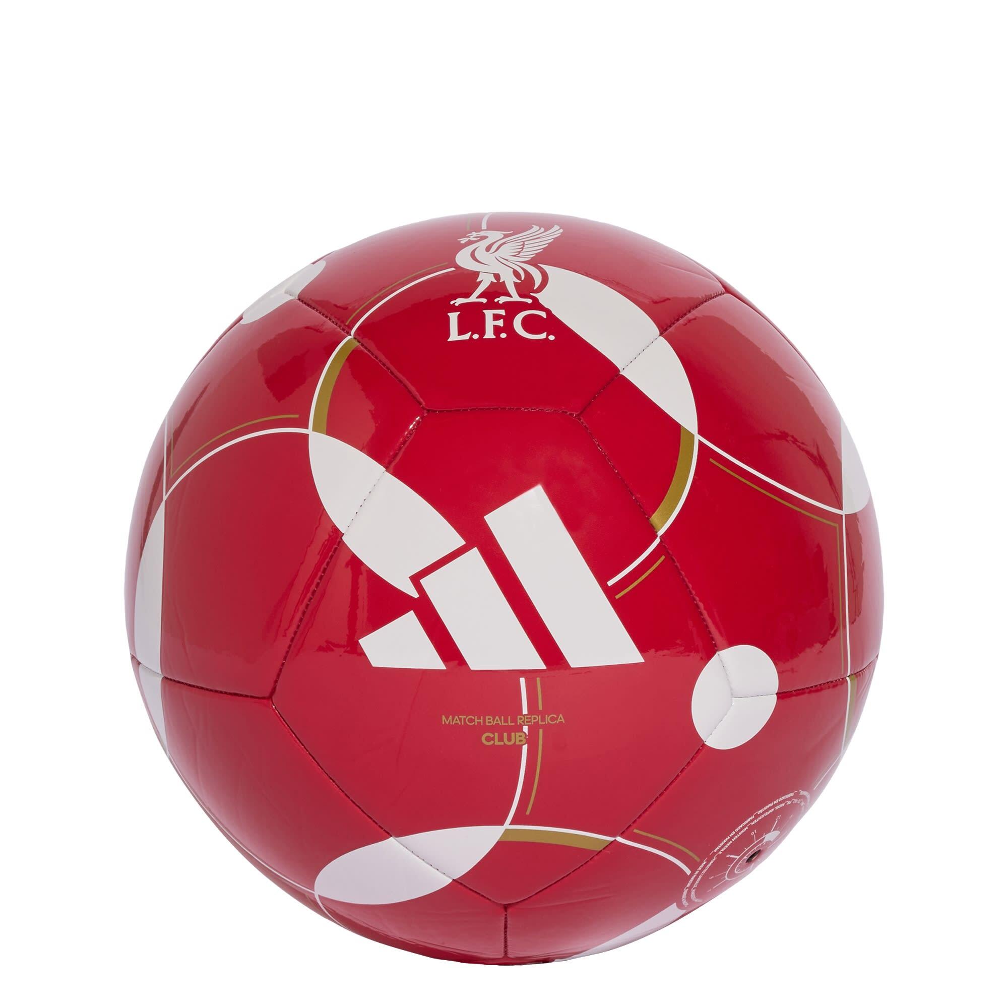 Adidas - Ballon Club Domicile Liverpool Fc - Ballon De Foot - Blanc|jaune|rouge - 5 - Decathlon