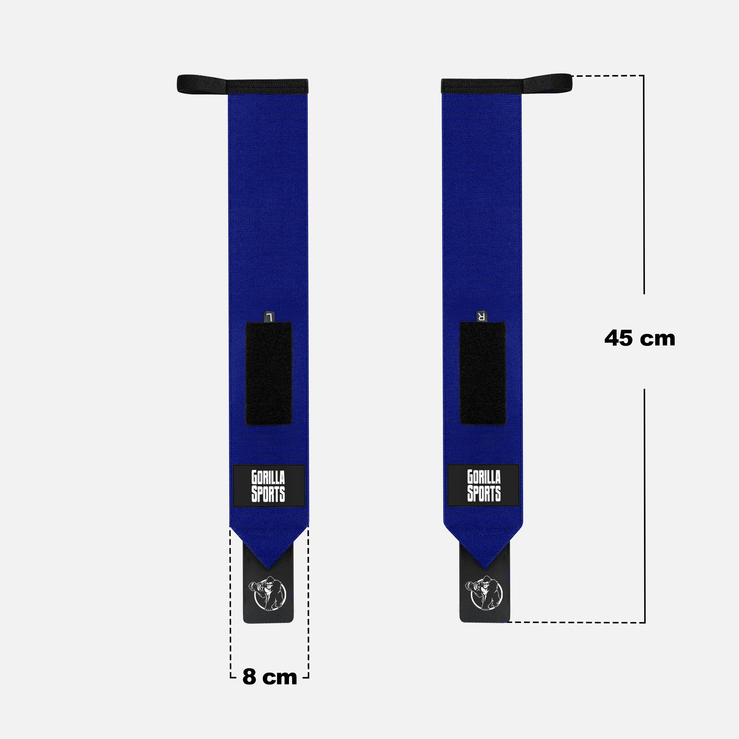 Sangle Tirage - 45x8 cm Hand Grip, Sangle de Levage, Bande Poignet, Wrist Wraps 7/7