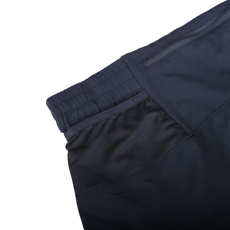 F5101 Men High-elastic Quick-drying Running Shorts - Black