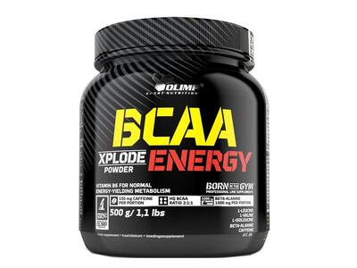 Bcaa - bcaa xplode poeder energy (500g) - cola
