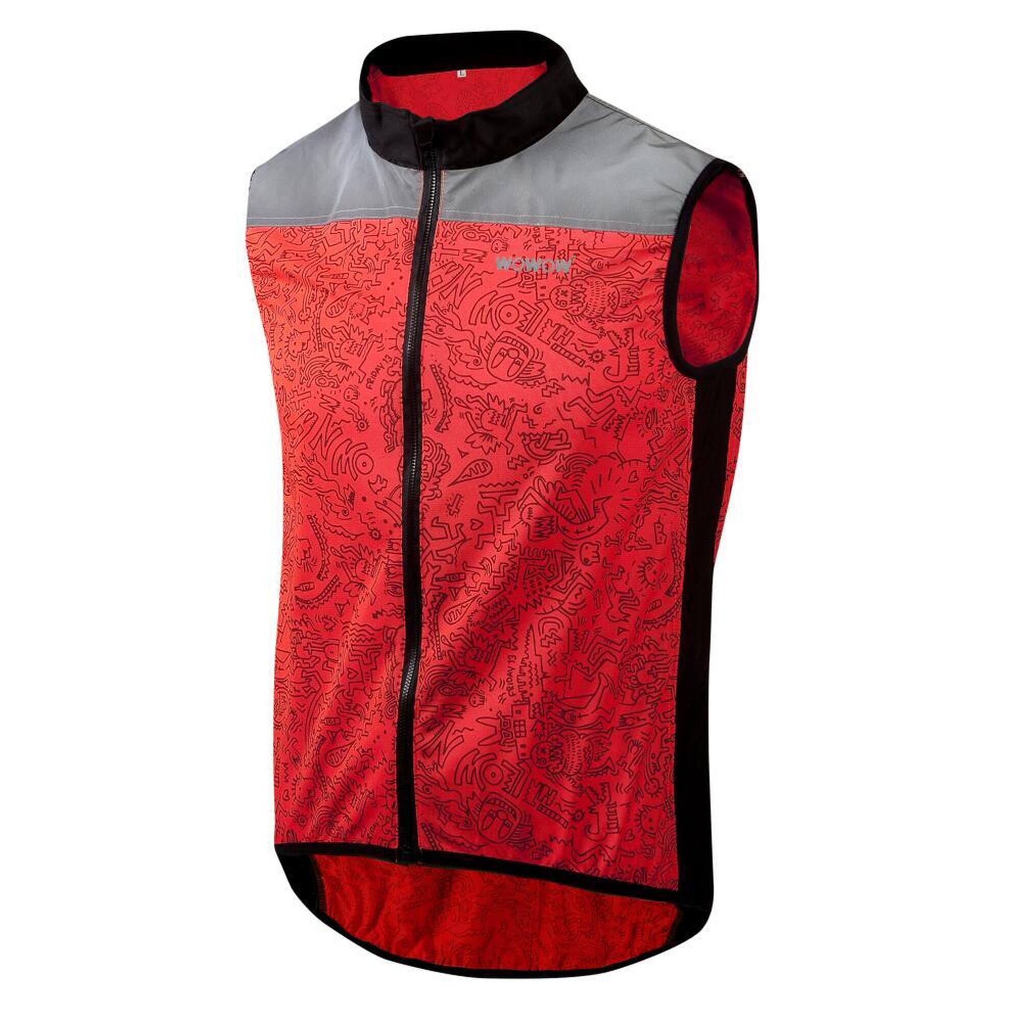 Wowow - Gilet De Sécurité Wowow Raceviz Rebel - Gilet De Visibilité - Jaune|orange|rouge - 56 3xl - Decathlon