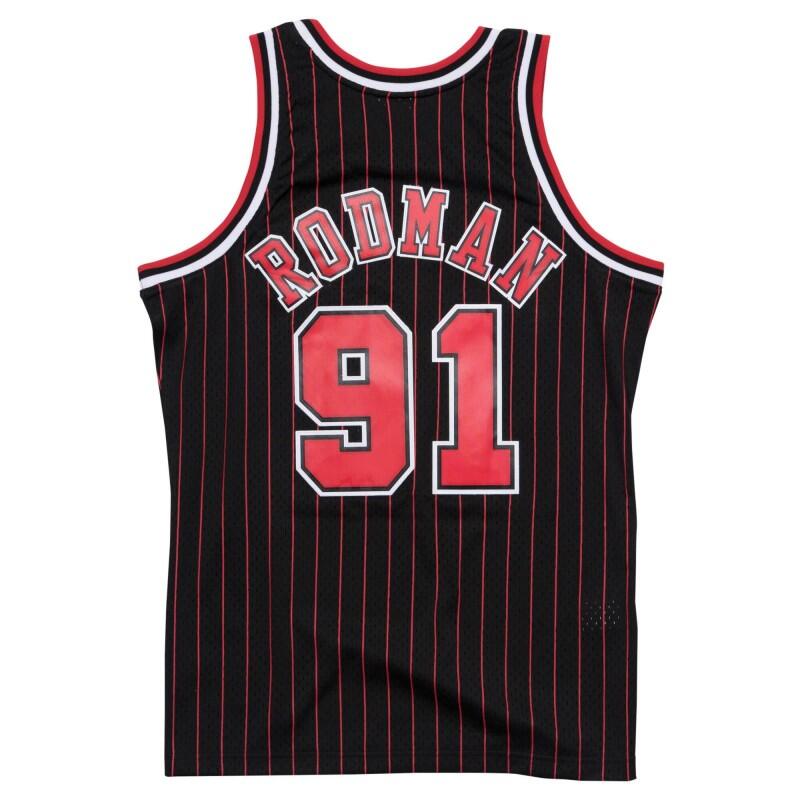 Camiseta De Baloncesto  Leyenda Dennis Rodman 91 - CHICAGO BULLS 2/7