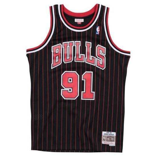 Tank Top Mitchell & Ness Swingman Jersey Chicago Bulls '95 Rodman czarny