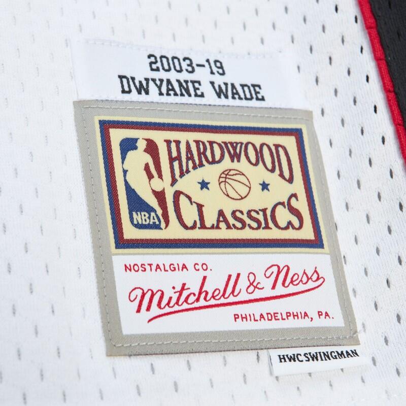 Maillot de basket Mitchell & ness modèle SMJY6865-MHEYYDWAWHIT pour homme 4/4