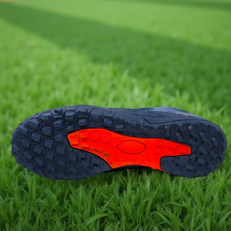 Ghete de fotbal Sky Wing 9895 pentru teren sintetic, cusute in varf 36 bleumarin