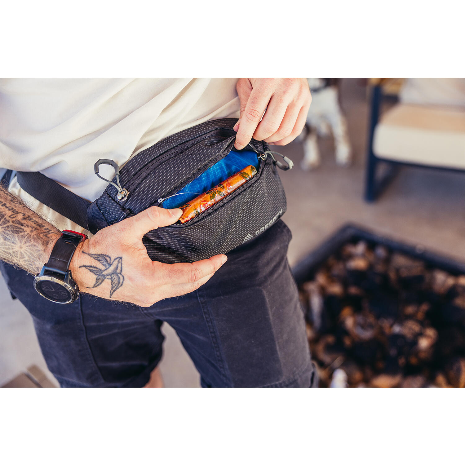 Torebka biodrowa saszetka nerka Gregory Nano Waistpack Mini 5/5