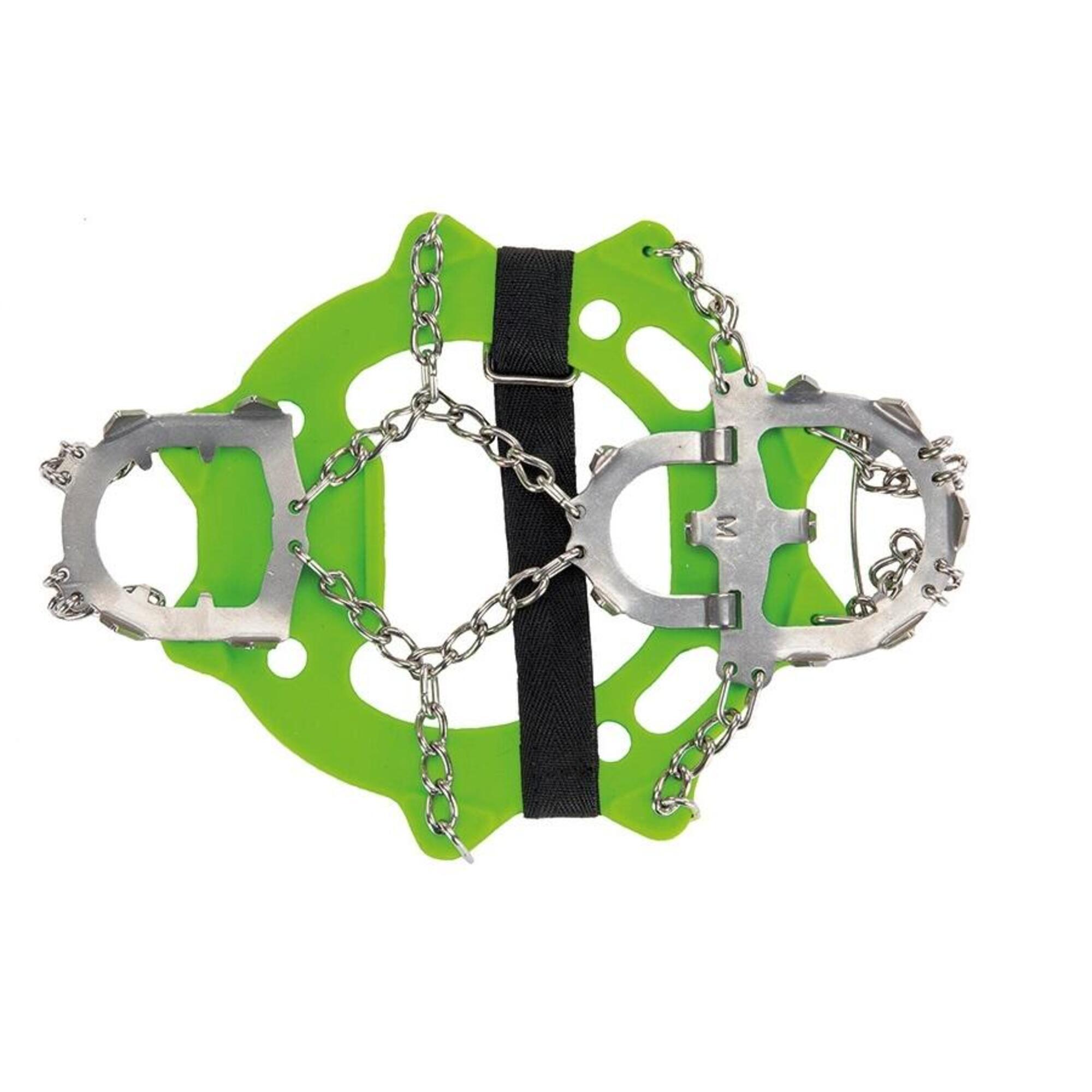 Climbing Technology - Mini-crampons Ice Traction Plus 10 Pointes Inox, Fixation Élastique Velcro - Crampon À Neige - Vert - Taille Unique - Decathlon