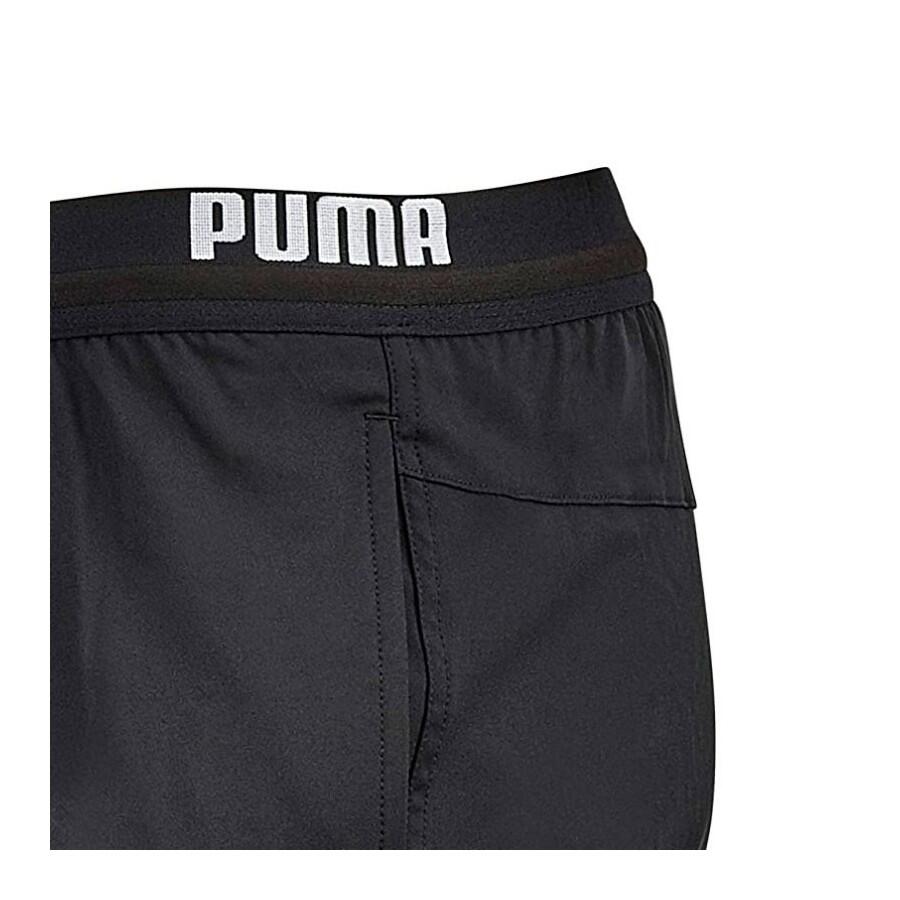 Costume da bagno uomo Puma Swim logo short Nero 5/5