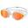 BuddySwim OzeanX Lunettes White/Orange Mirror Eau Libre Triathlon Anti-Buée UV