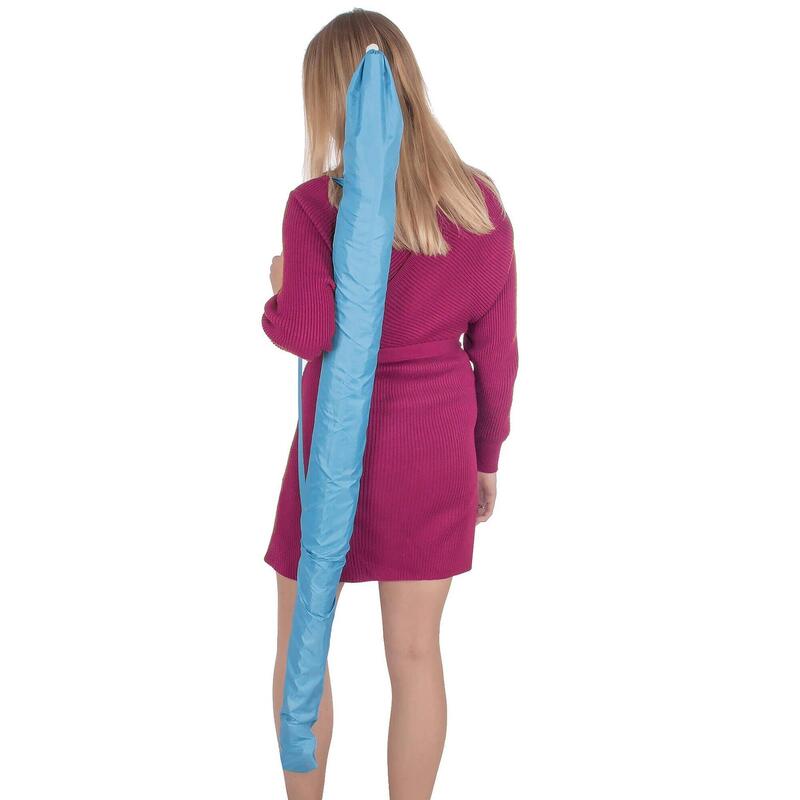 Parasol plażowy 180 cm namiot niebieski