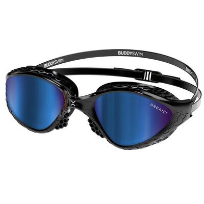 BuddySwim OzeanX Occhialini White/Iridium Mirror OW Triathlon Antifog UV