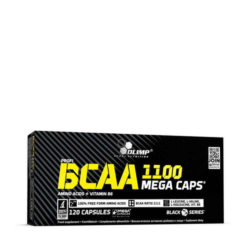 Bcaa - Bcaa Mega Caps (120 Caps)