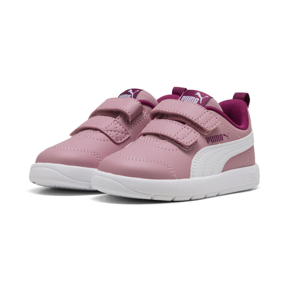 Sneakersy dla małych dzieci Courtflex V3 PUMA Poised Pink White Berry