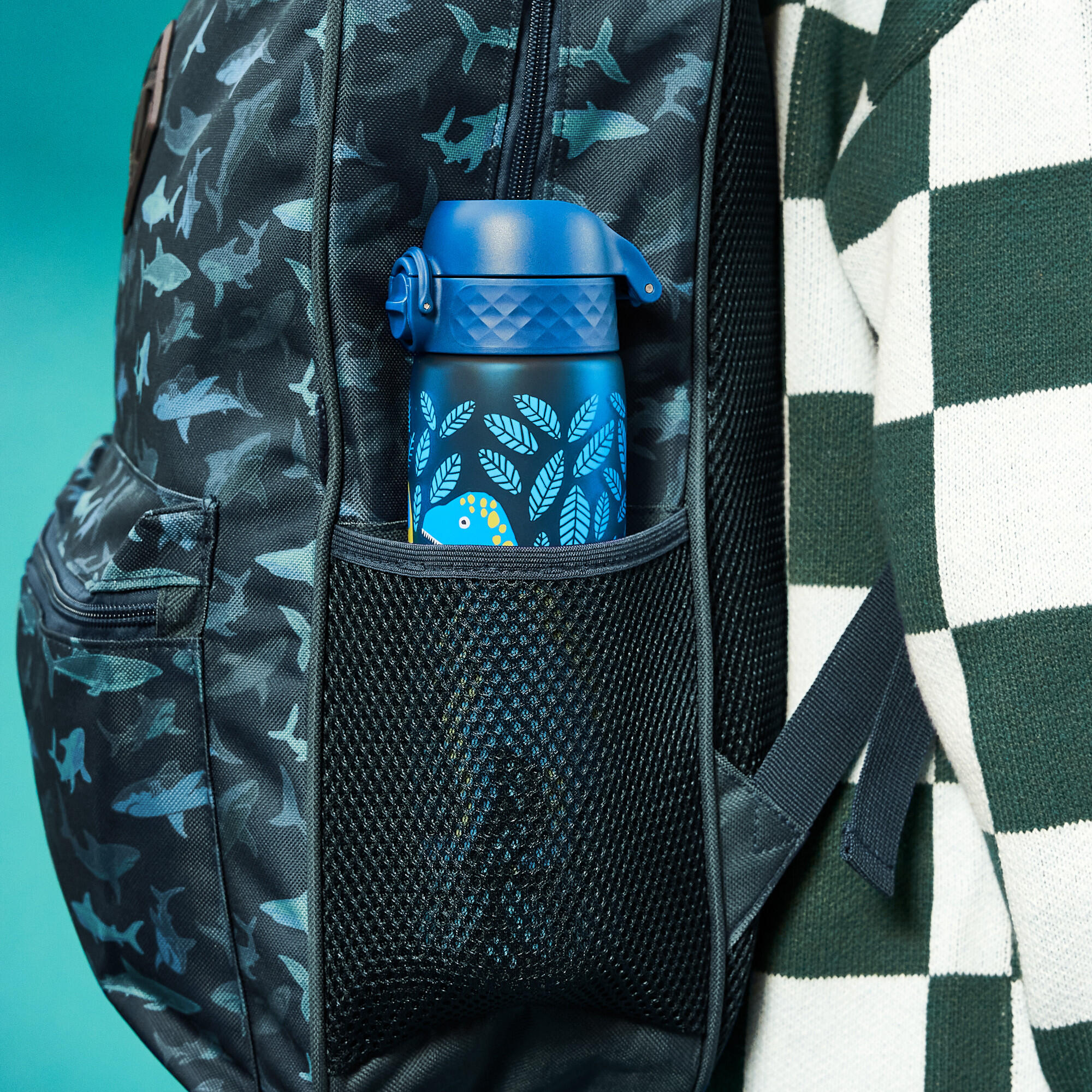 Bidon na wodę ION8 500ml z atestem PZH – szczelny, lekki, bez BPA 5/8
