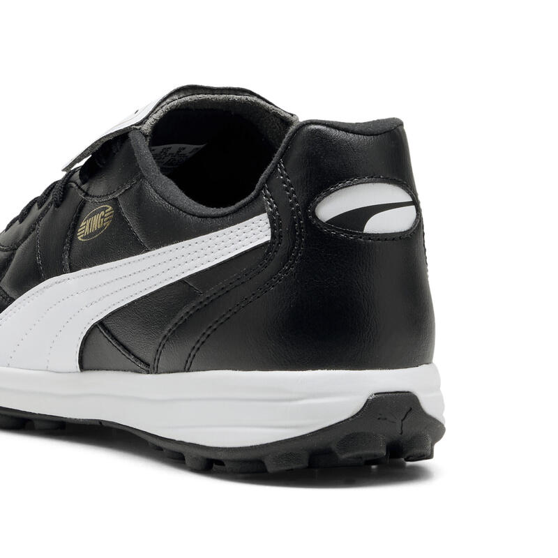 Buty piłkarskie unisex KING TOP TT PUMA Black White Gold