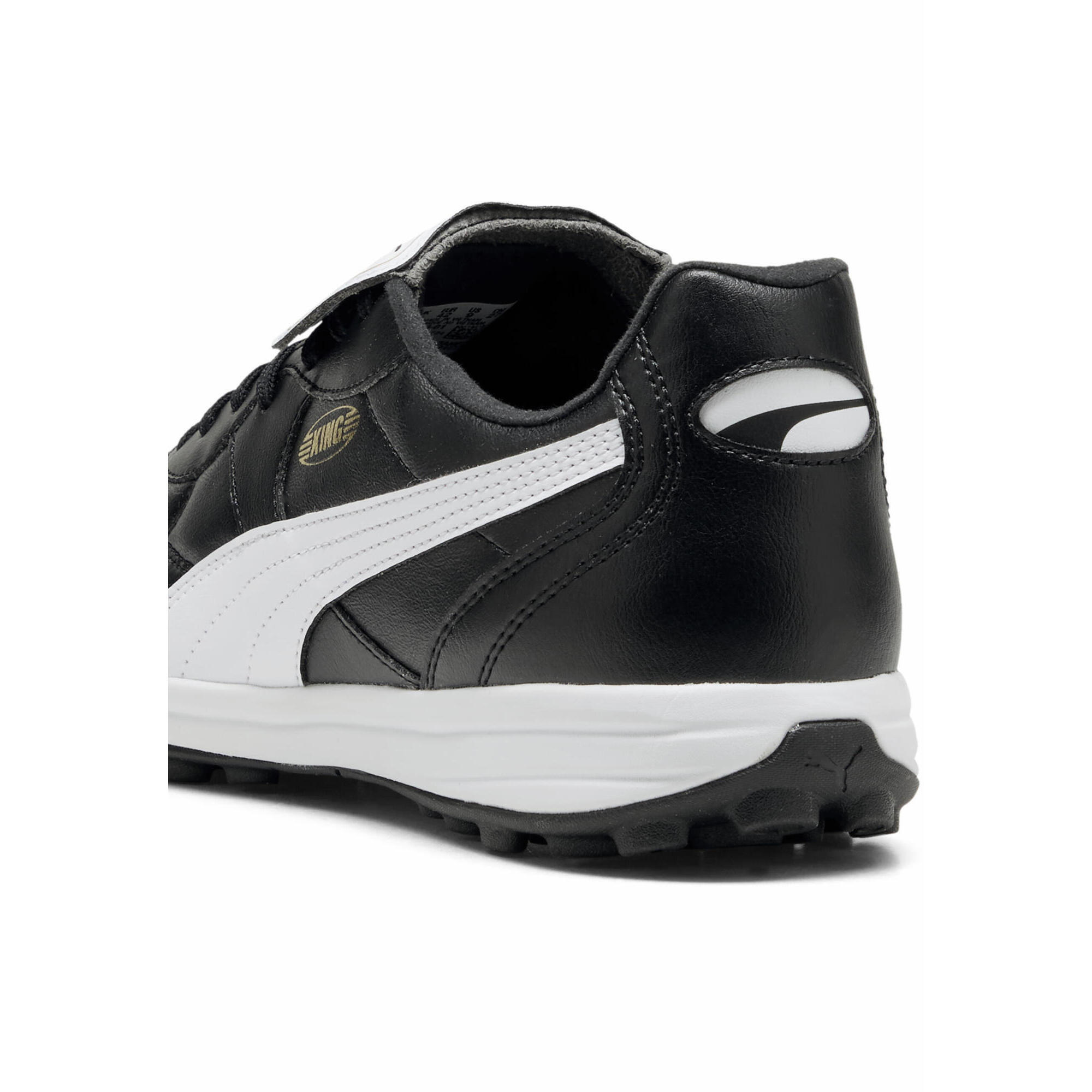 Buty piłkarskie unisex KING TOP TT PUMA Black White Gold