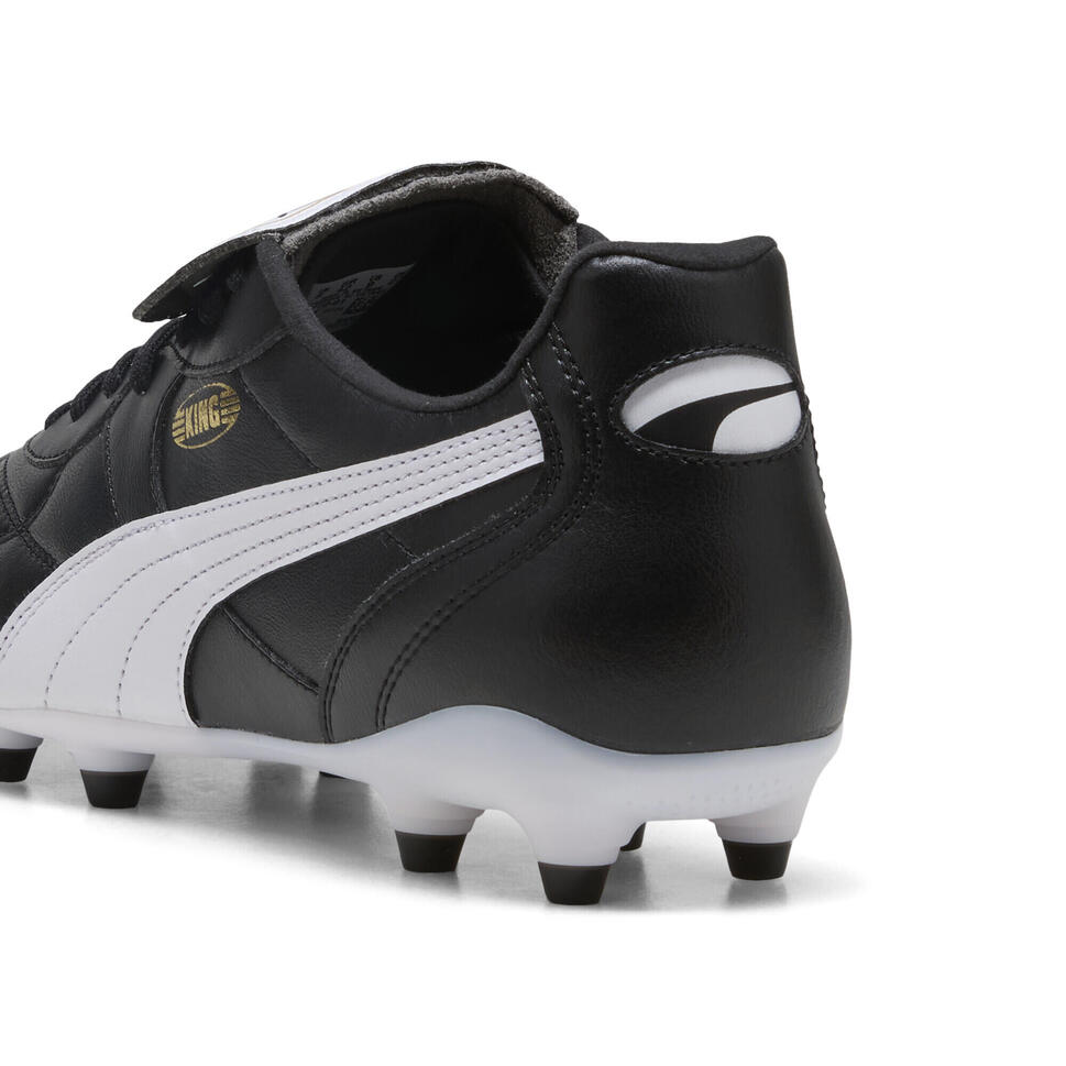 Buty piłkarskie unisex KING TOP FG/AG PUMA Black White Gold