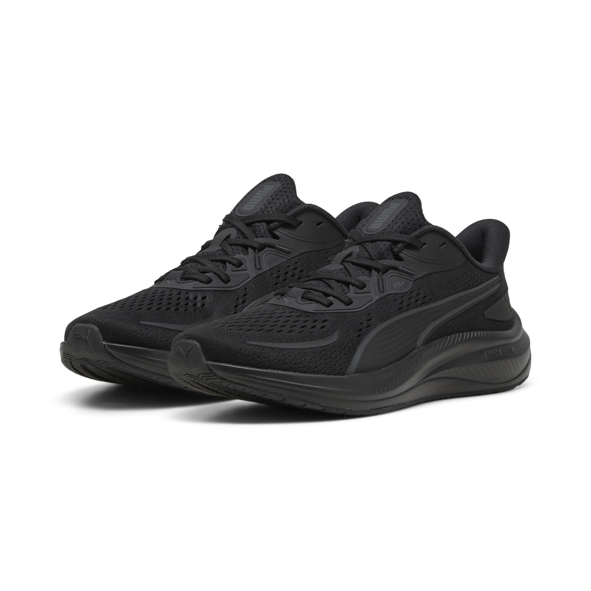 PUMA Skyrocket Lite 2 Laufschuhe Erwachsene PUMA Black Matte Silver Gray