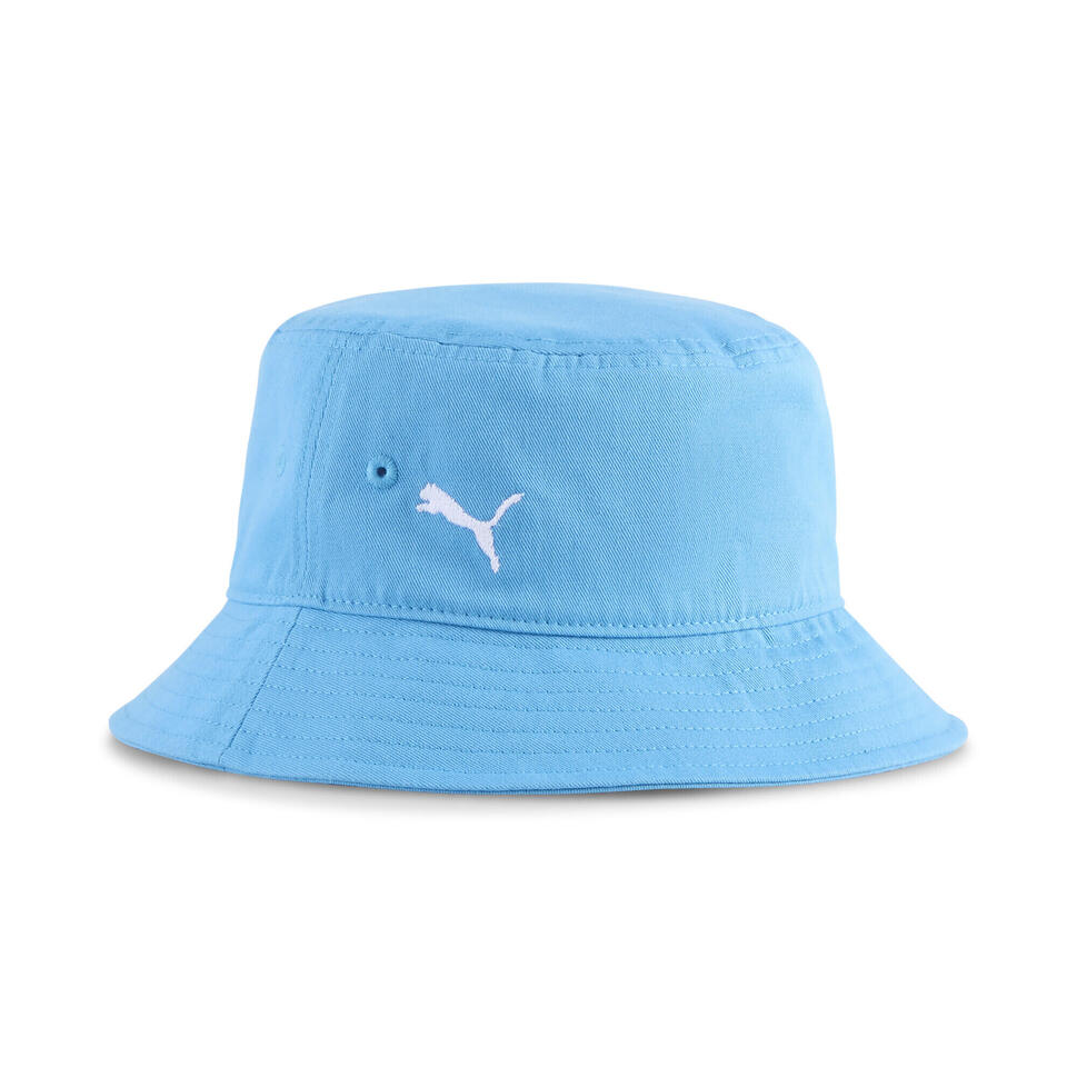 Kapelusz typu bucket Essentials Olympique Marsylia PUMA Bleu Azur White Blue