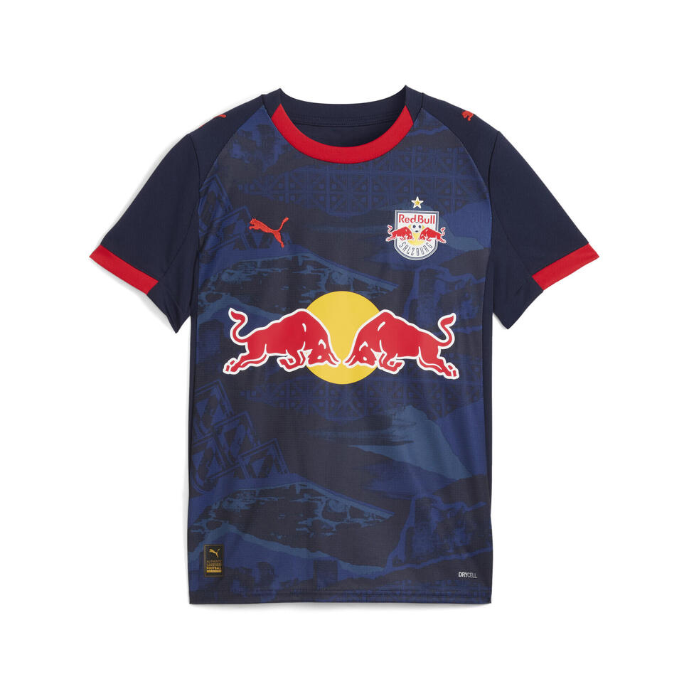 Młodzieżowa koszulka wyjazdowa FC Red Bull Salzburg 25/26 PUMA New Navy Red Blue